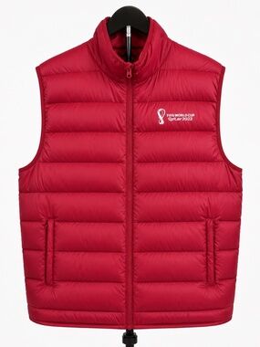 FIFA World Cup Qatar 2022 Collector's Puffer Vest - Red